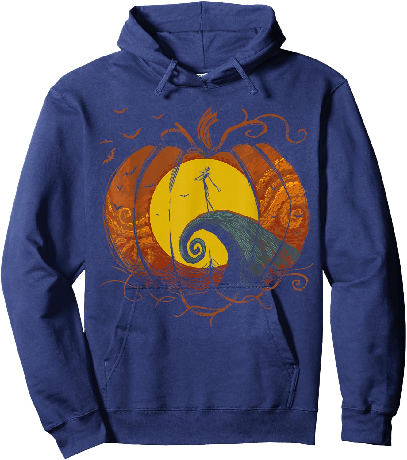 Disney The Nightmare Before Christmas Pumpkin King Lament Hoodie - Hoodie | Navy