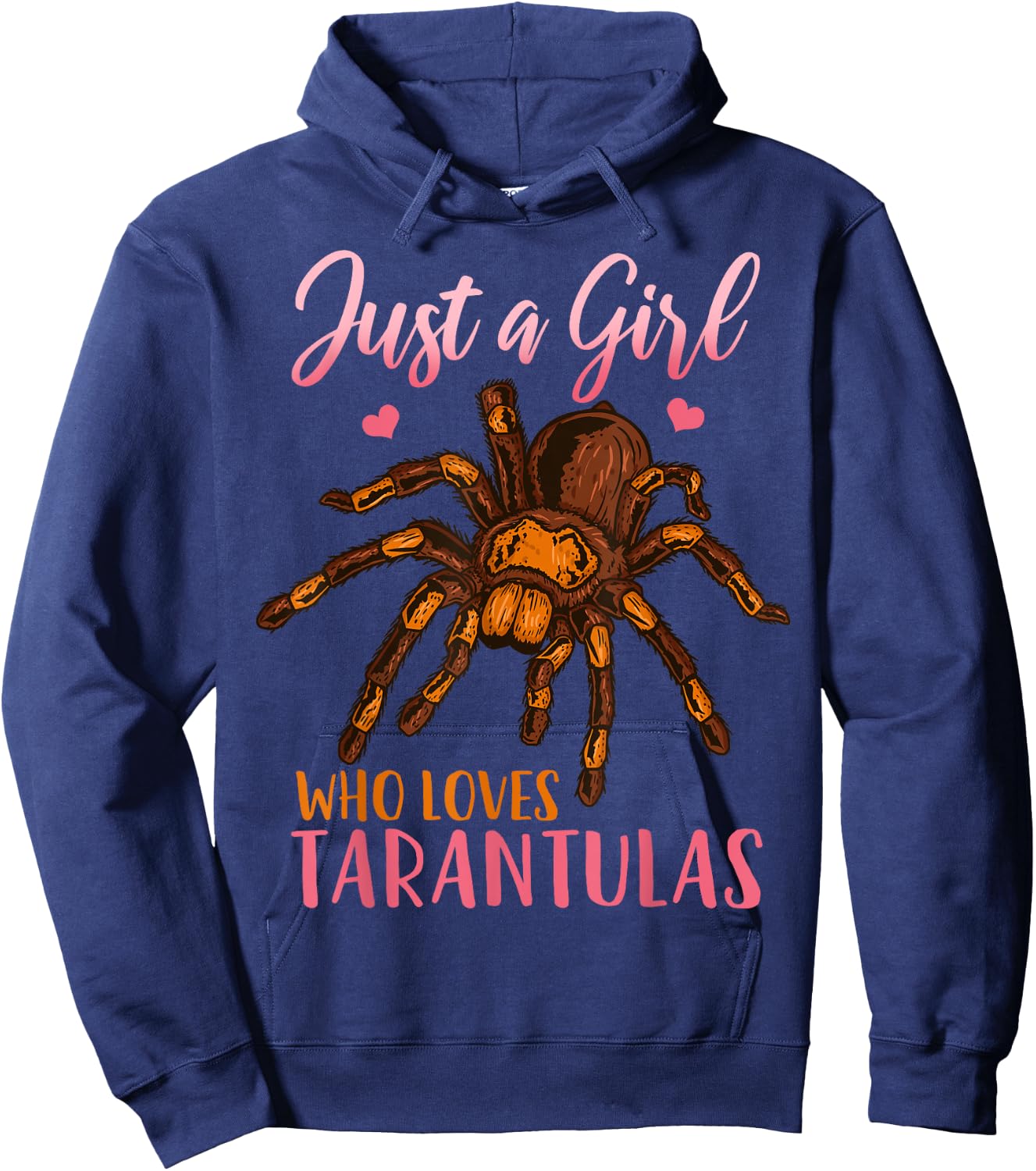 Tarantula Just A Girl Who Loves Tarantulas Hoodie - Hoodie | Navy
