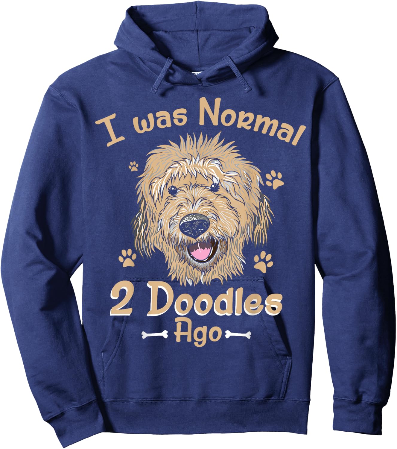 Goldendoodle Dog Mom Gifts Goldendoodle Dad Gifts Doodle Women Girls Kids Hoodie - Hoodie | Navy