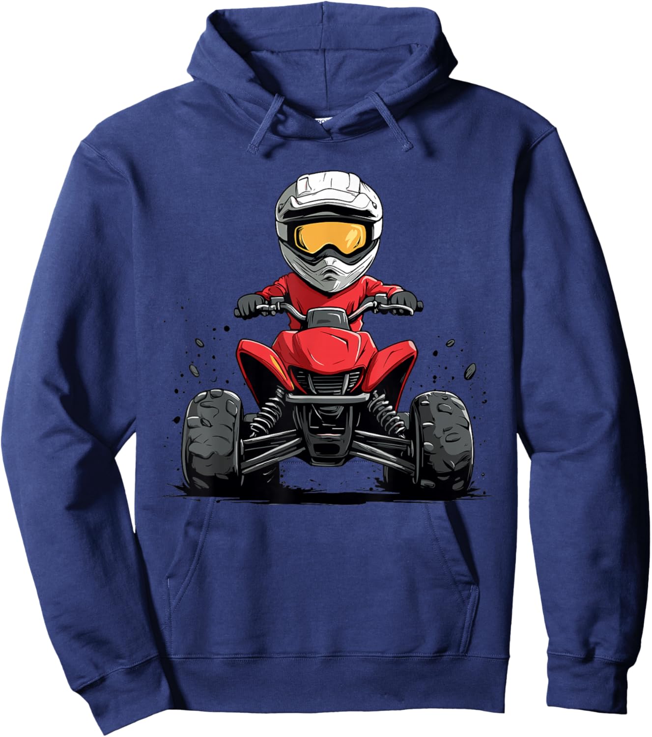 Kids 4 wheeler Hoodie - Hoodie | Navy