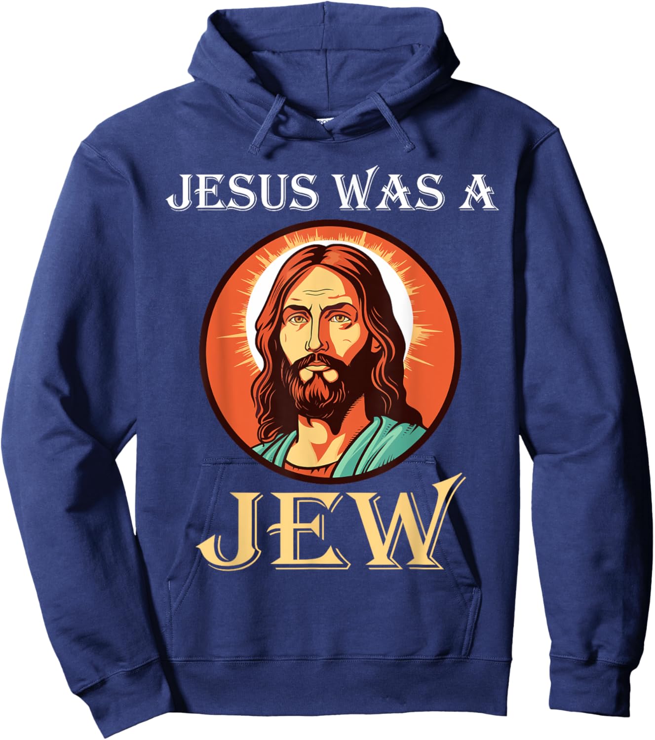 Jesus Was A Jew Hoodie - Hoodie | Navy