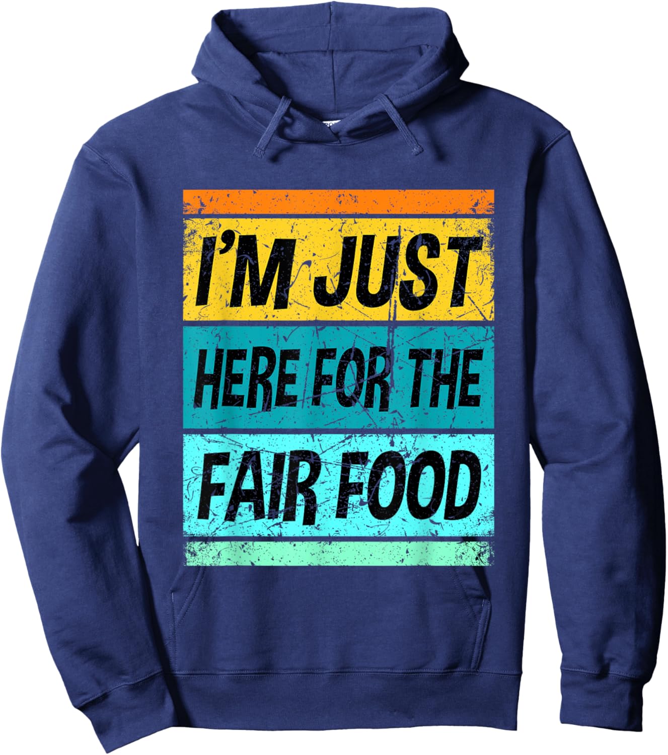 Retro County Fair Shirt Fair Food State Shirt Men Women Kids Hoodie - Hoodie | Navy