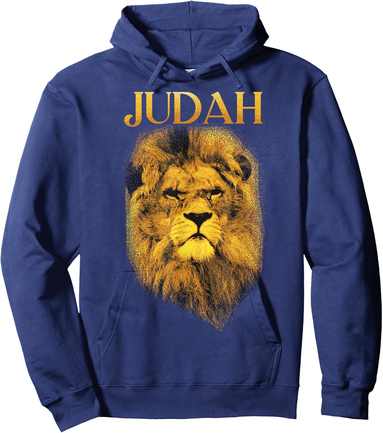 Lion of Judah design, Hebrew Israelite design Hoodie - Hoodie | Navy