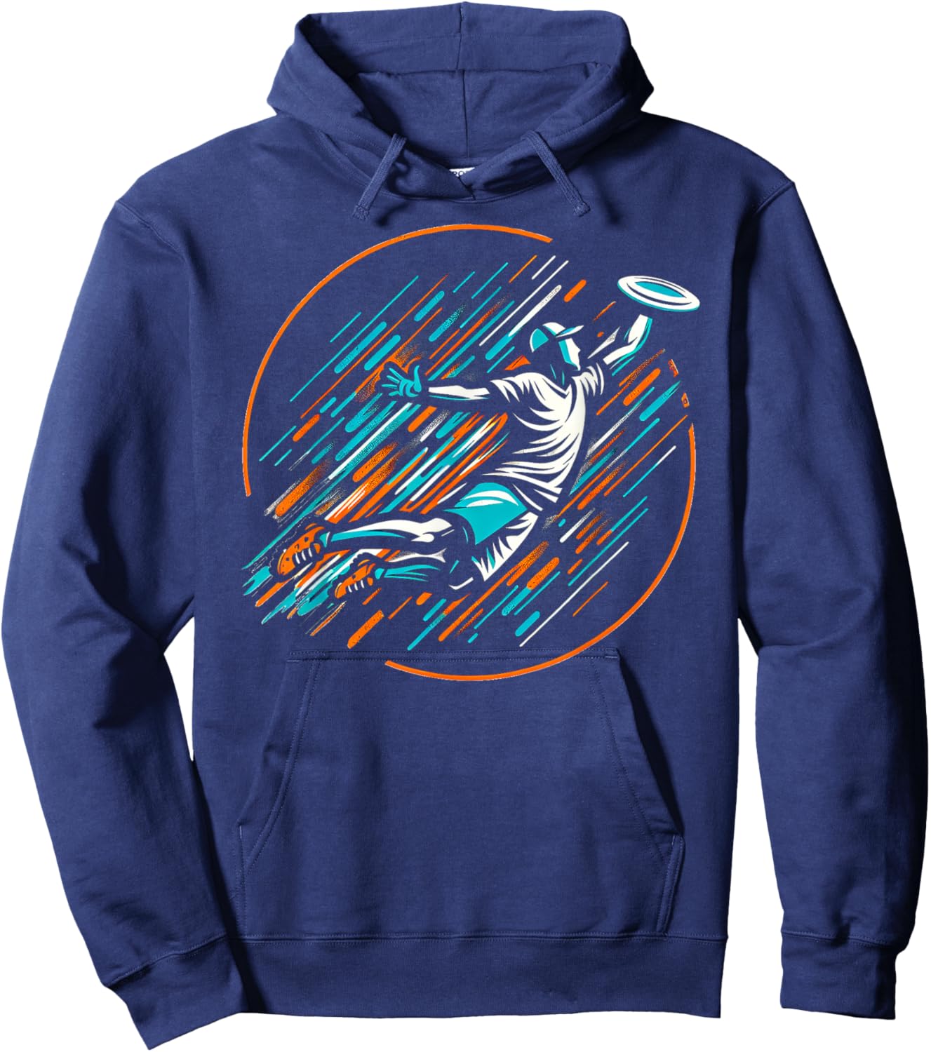 Ultimate Frisbee Enthusiast Hoodie - Hoodie | Navy