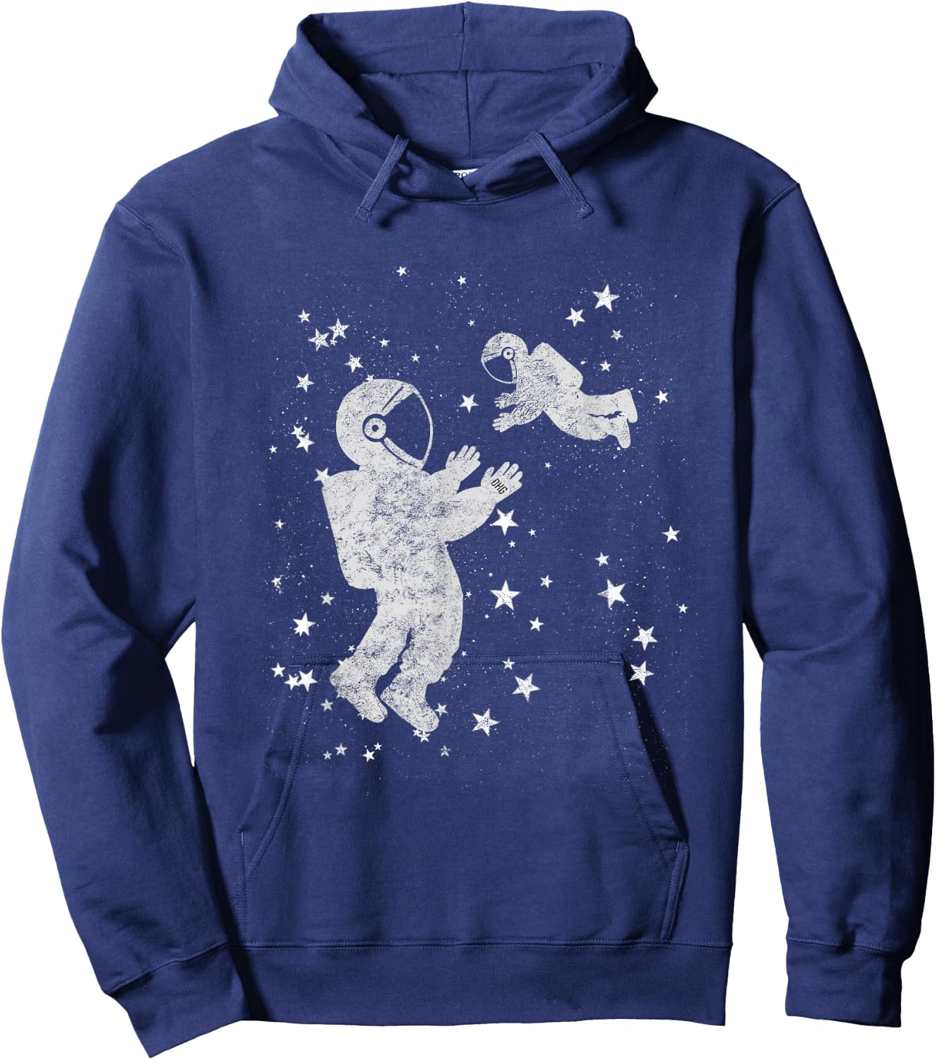 Alpha Parenting Dad Baby Mom Child Father Space Husband Hoodie - Hoodie | Navy
