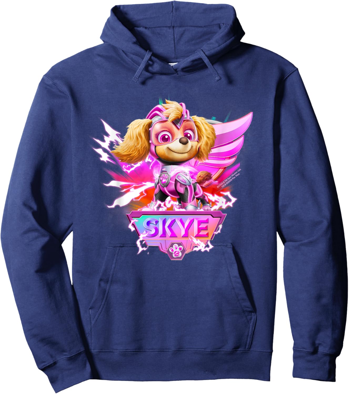 PAW Patrol: The Mighty Movie Skye Lightning Action Hoodie - Hoodie | Navy