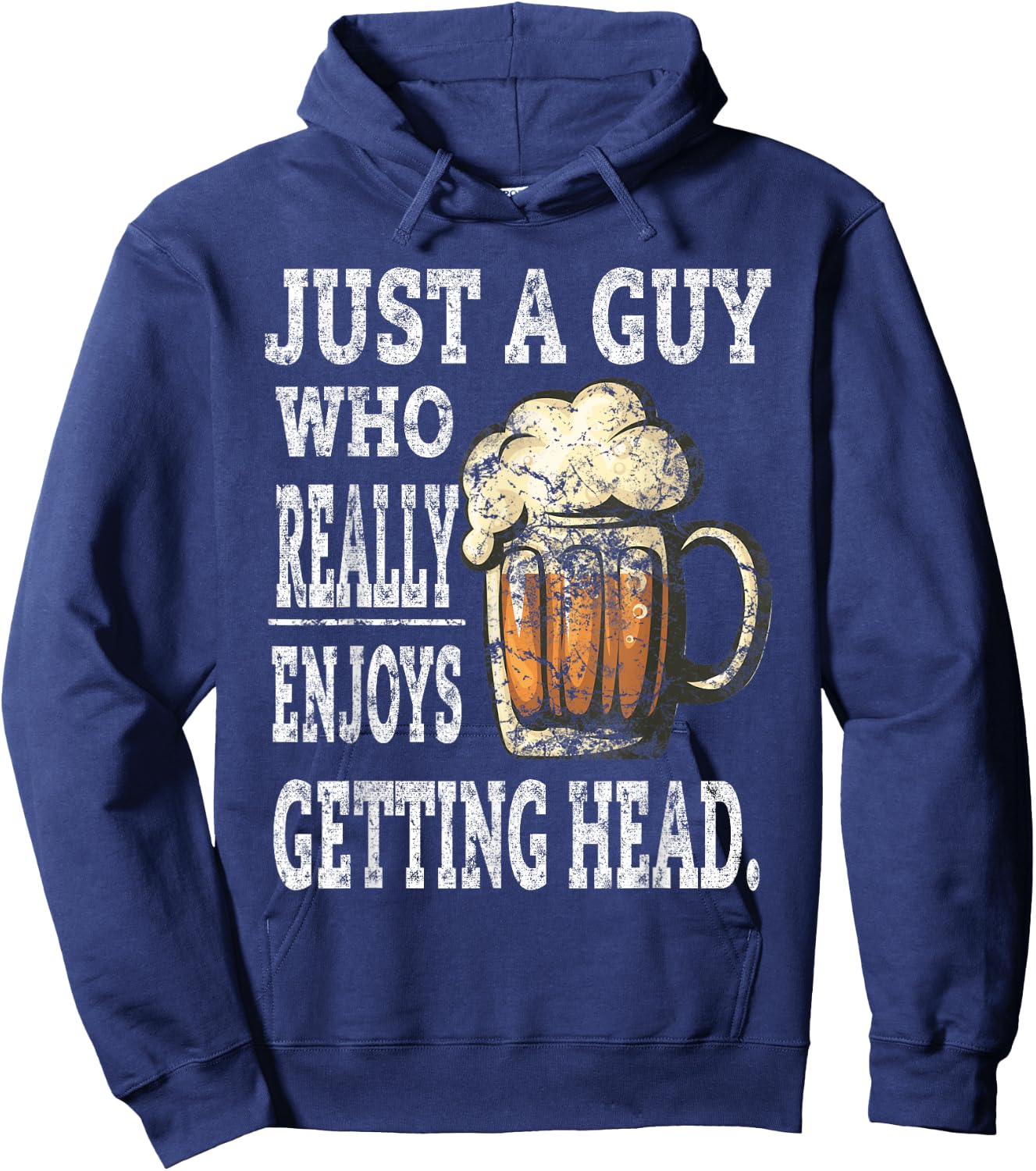 Dirty beer drinking T shirts Adult Humor Gift Hoodie - Hoodie | Navy