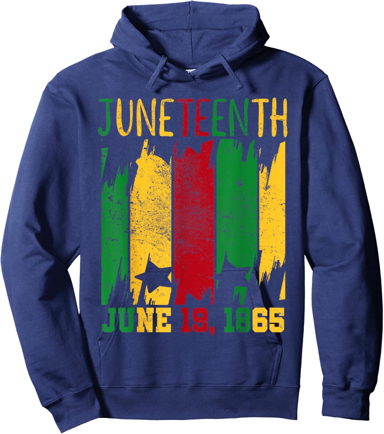 Juneteenth June 19th 1865 Juneteenth Freedom Day Small Hoodie - Hoodie | Navy