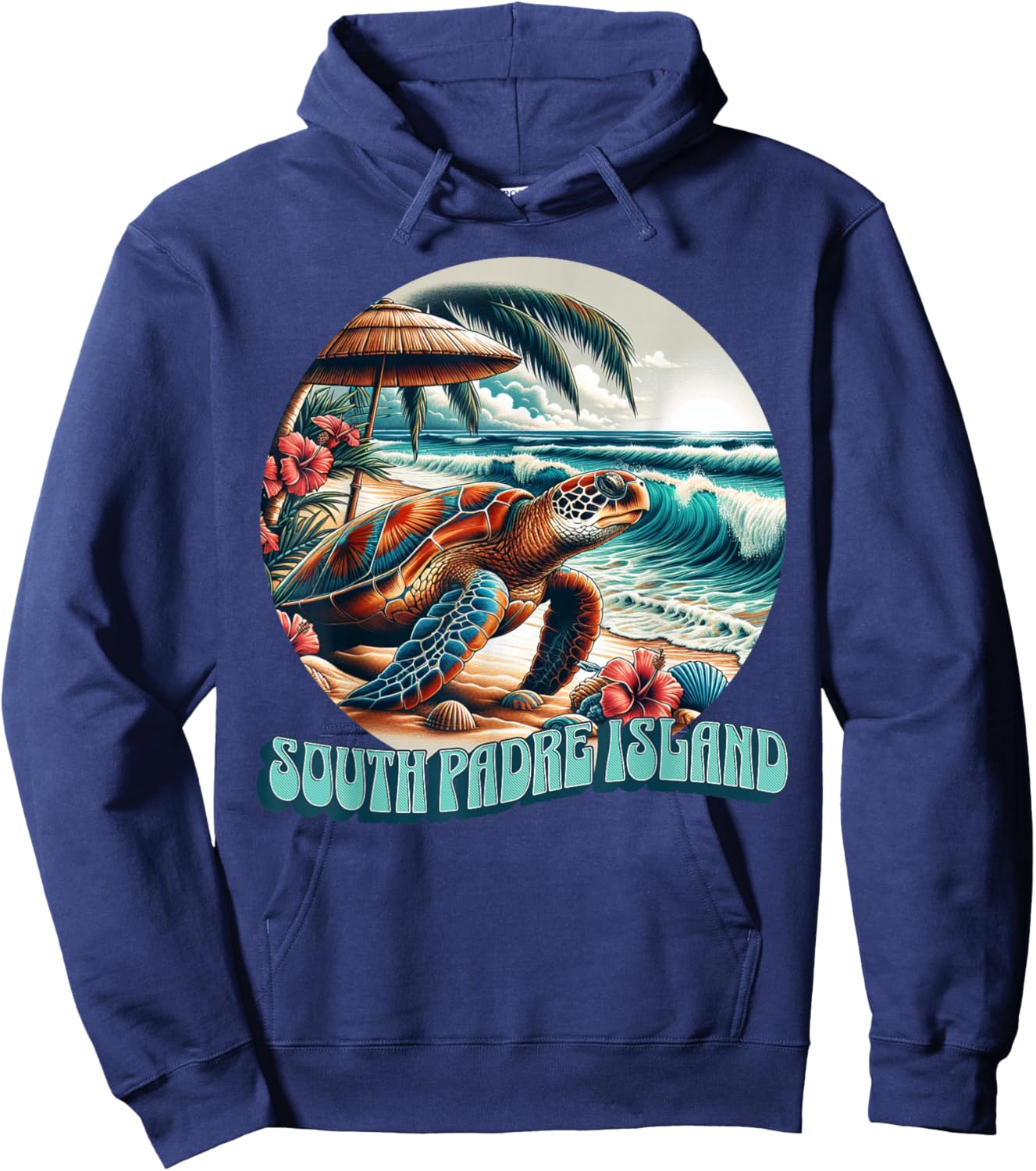 South Padre Island Hoodie - Hoodie | Navy