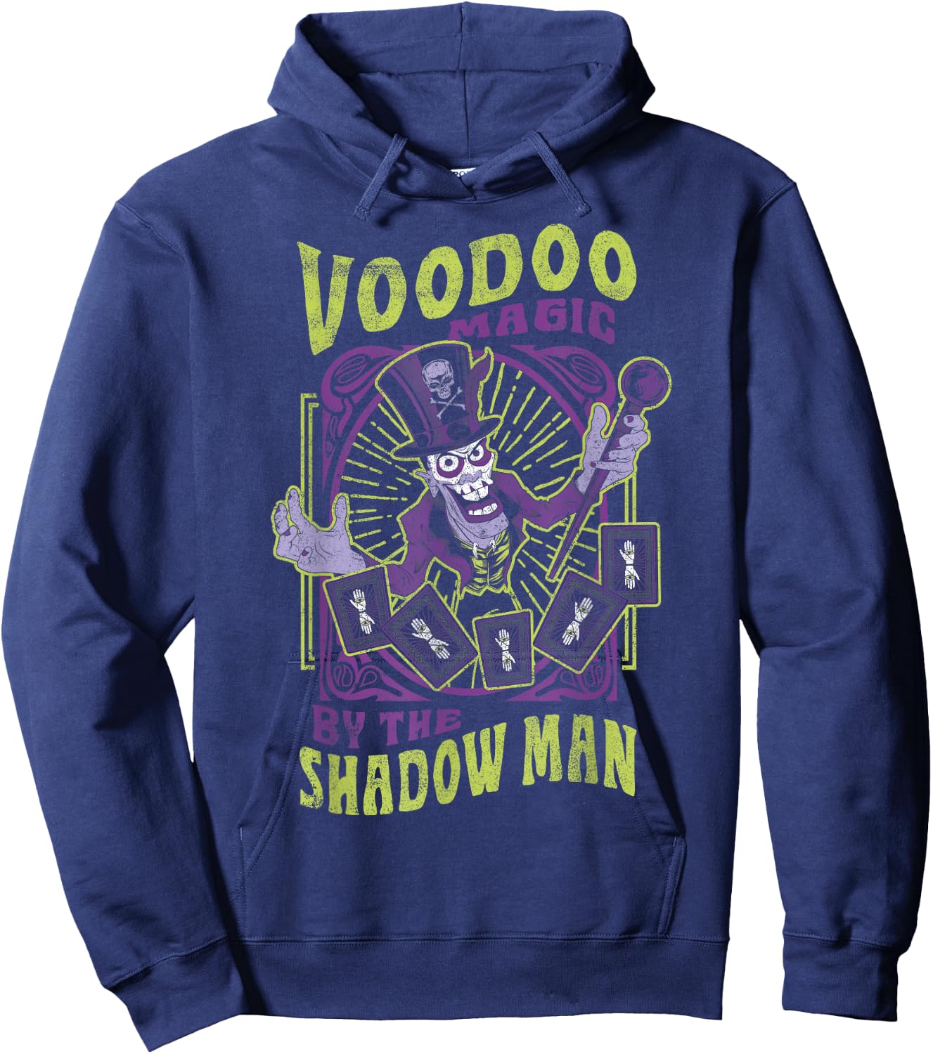 Disney Villains Halloween Doctor Facilier Voodoo Magic Hoodie - Hoodie | Navy