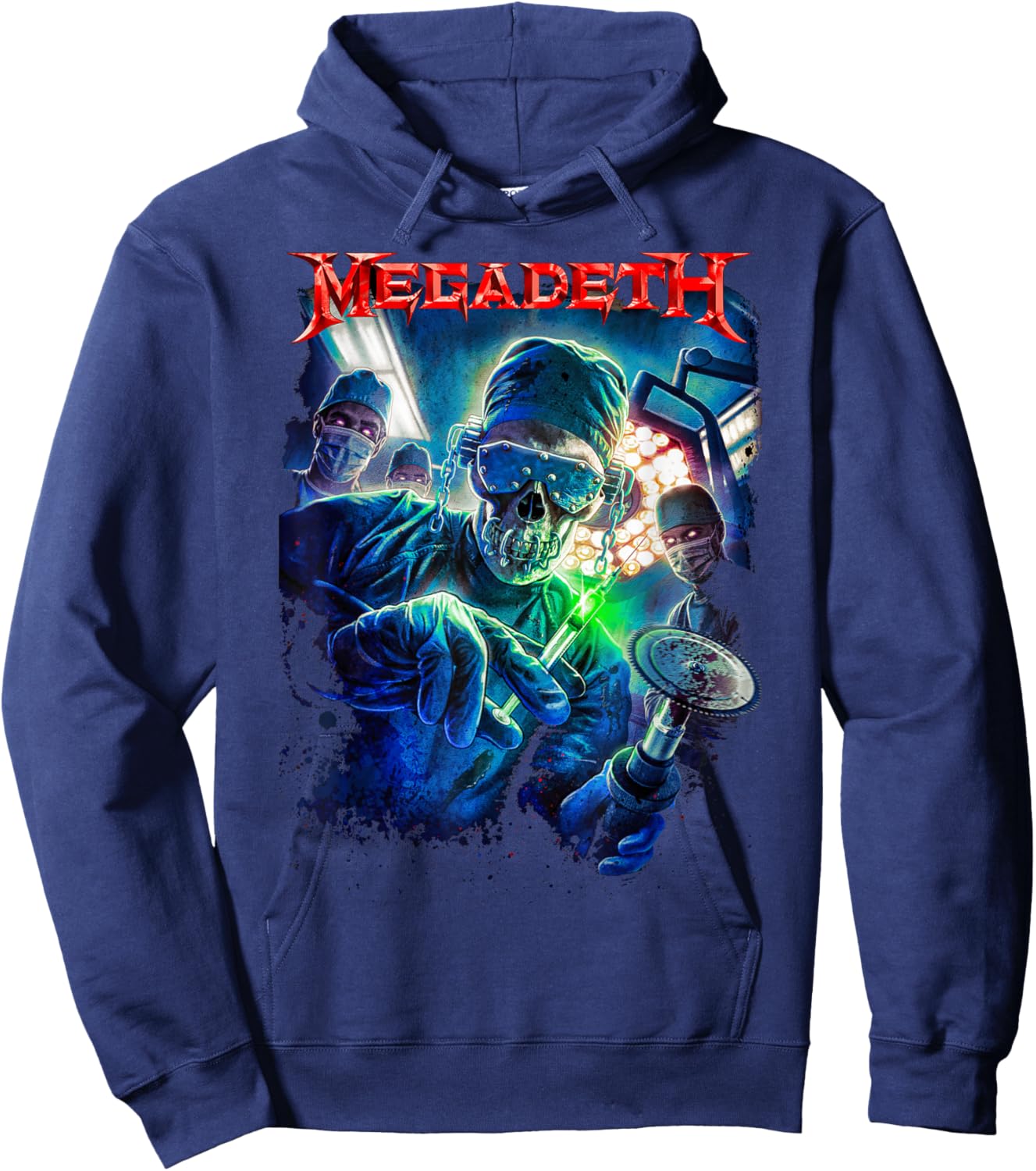 Megadeth - Doctor Vic , Black, S Hoodie - Hoodie | Navy