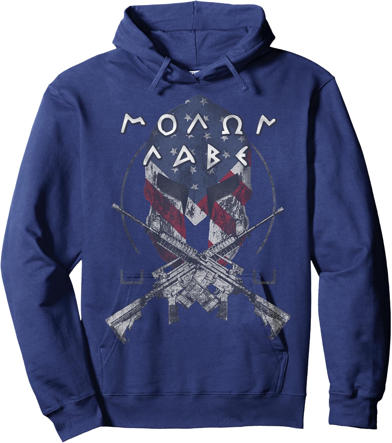 Molon Labe Hoodie - Hoodie | Navy