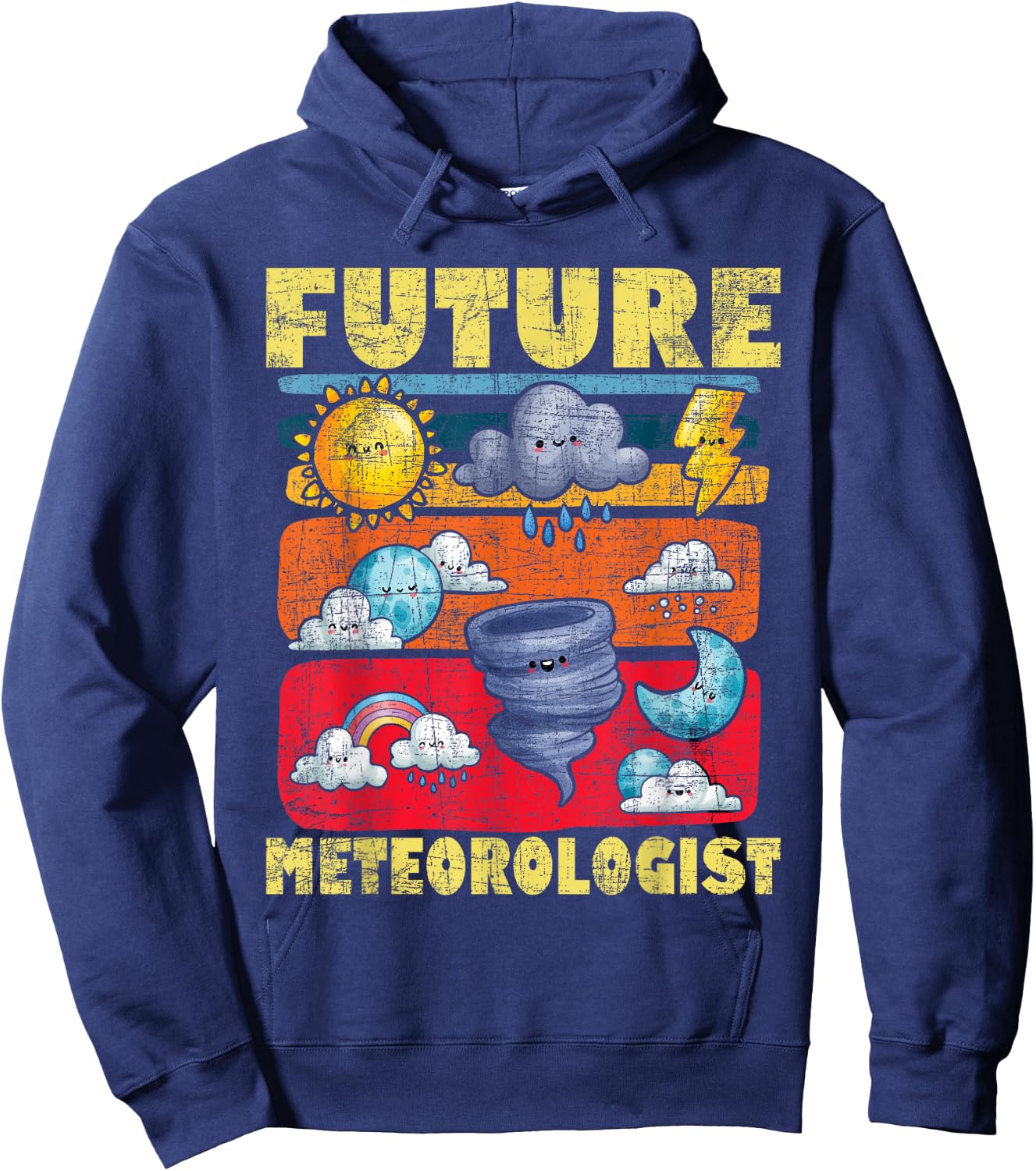 Future Meteorologist - Meteorology Forecasting Weather Hoodie - Hoodie | Navy