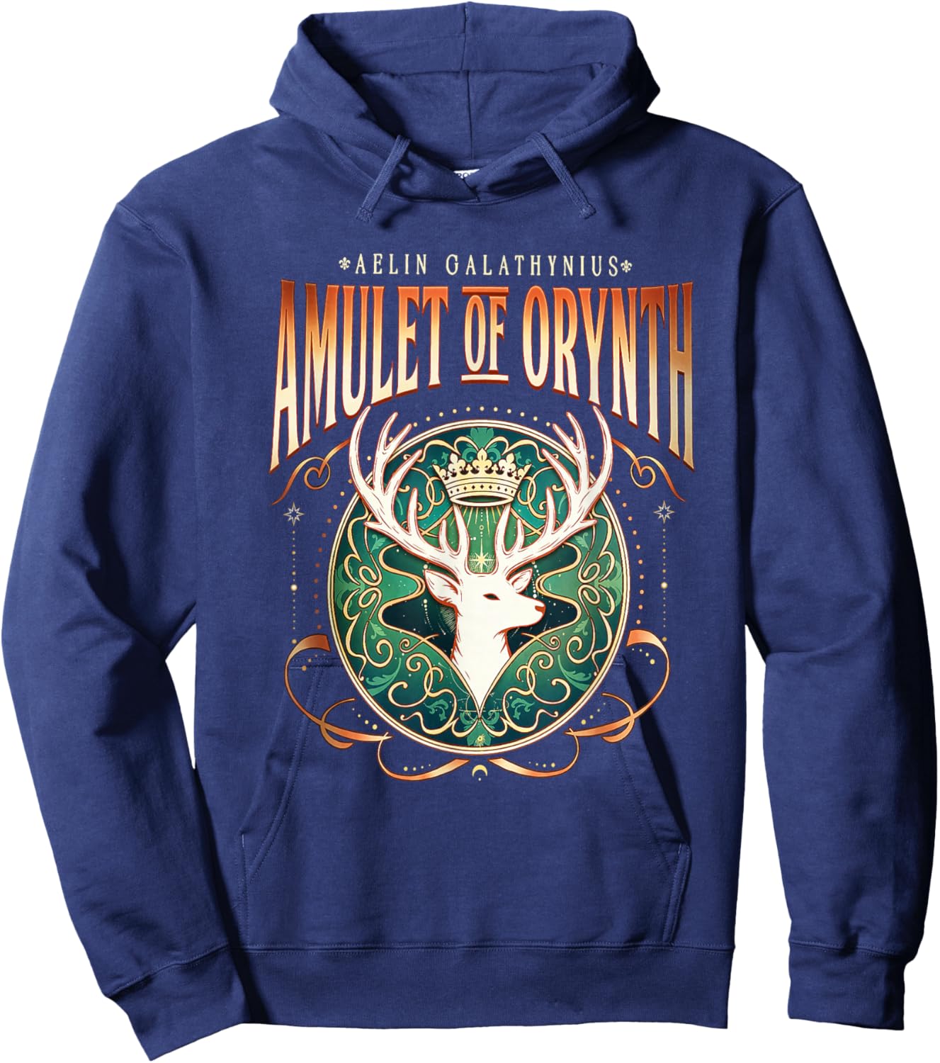 Aelin Galathynus Amulet Of Orynth Hoodie - Hoodie | Navy