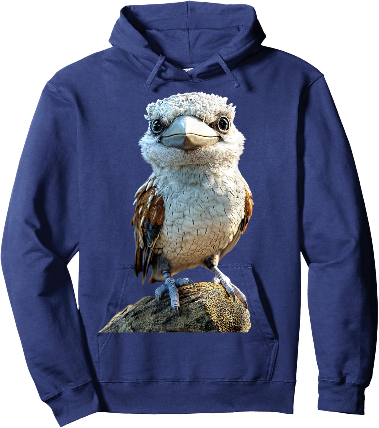 Kookaburra Bird Australien Birds Cute Laughing Kookaburra Hoodie - Hoodie | Navy