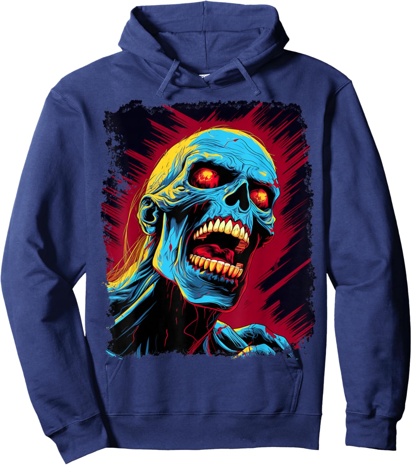 Zombie Hoodie - Hoodie | Navy