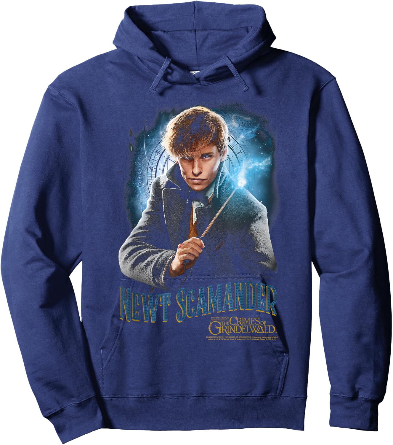 Fantastic Beasts 2 Scamander Monogram Hoodie - Hoodie | Navy
