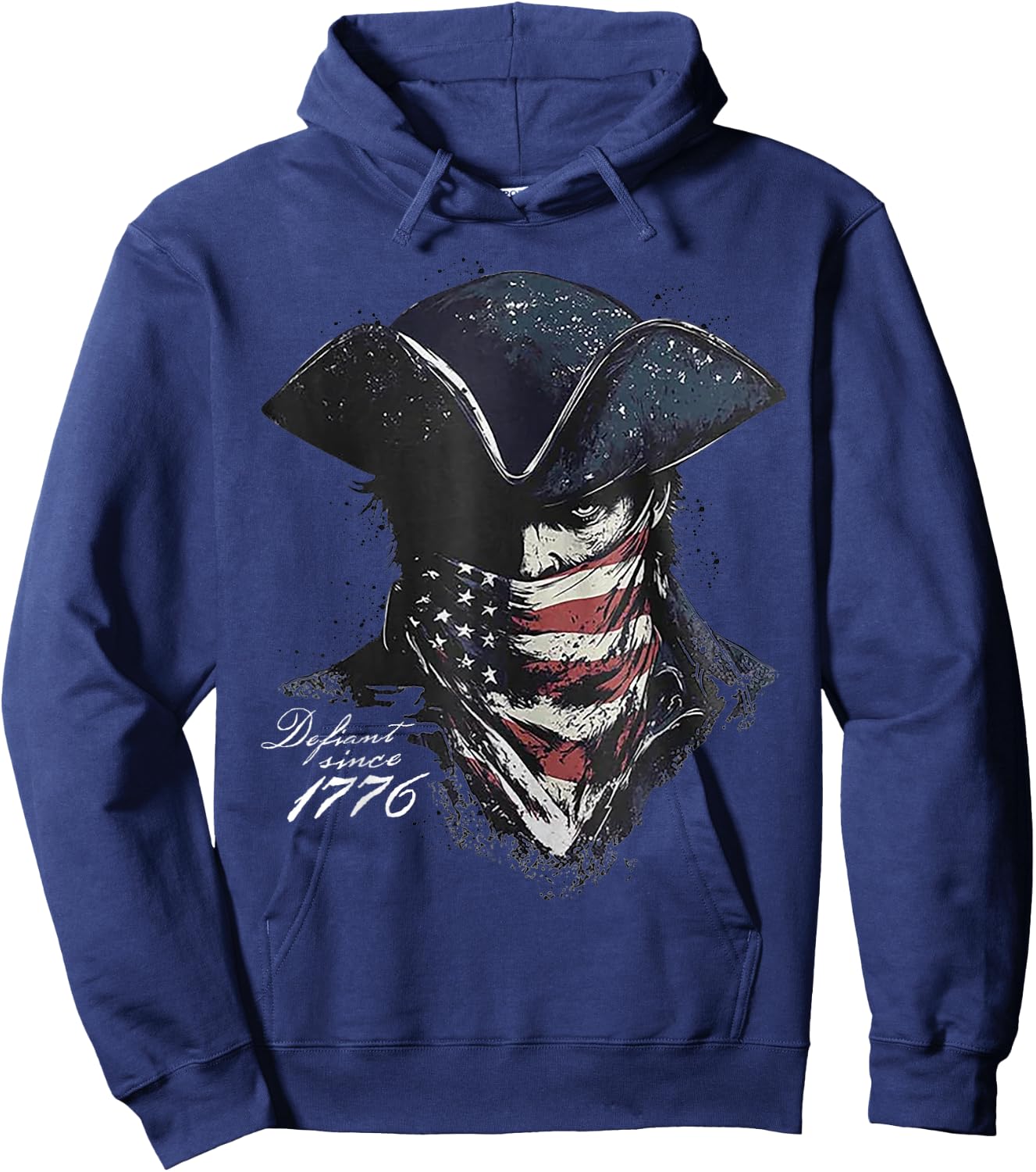 Defiant Since 1776 Hoodie - Hoodie | Navy