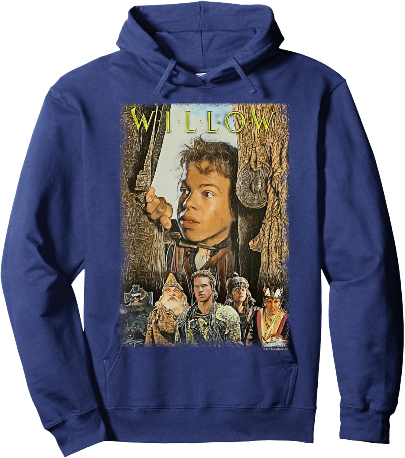 Lucasfilm Willow Movie The Magic Lies Within Hoodie - Hoodie | Navy