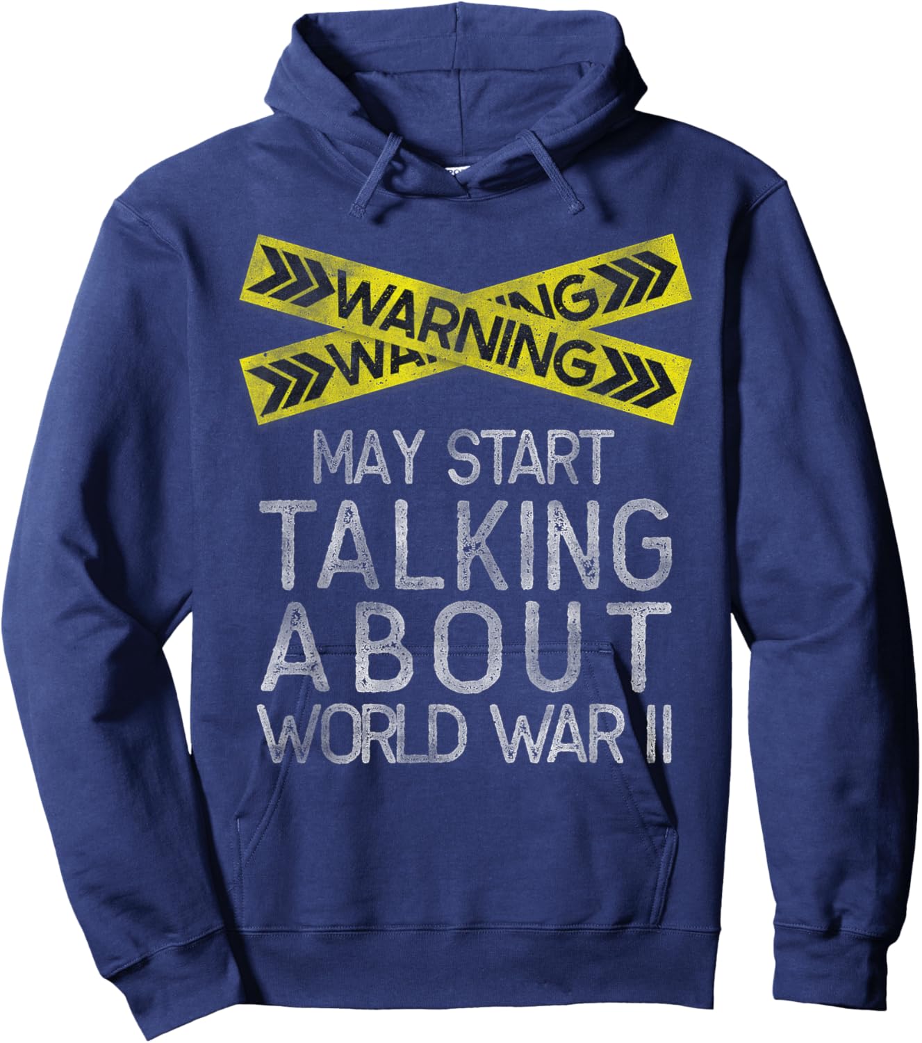 History Lover, World War 2, American History Student Hoodie - Hoodie | Navy
