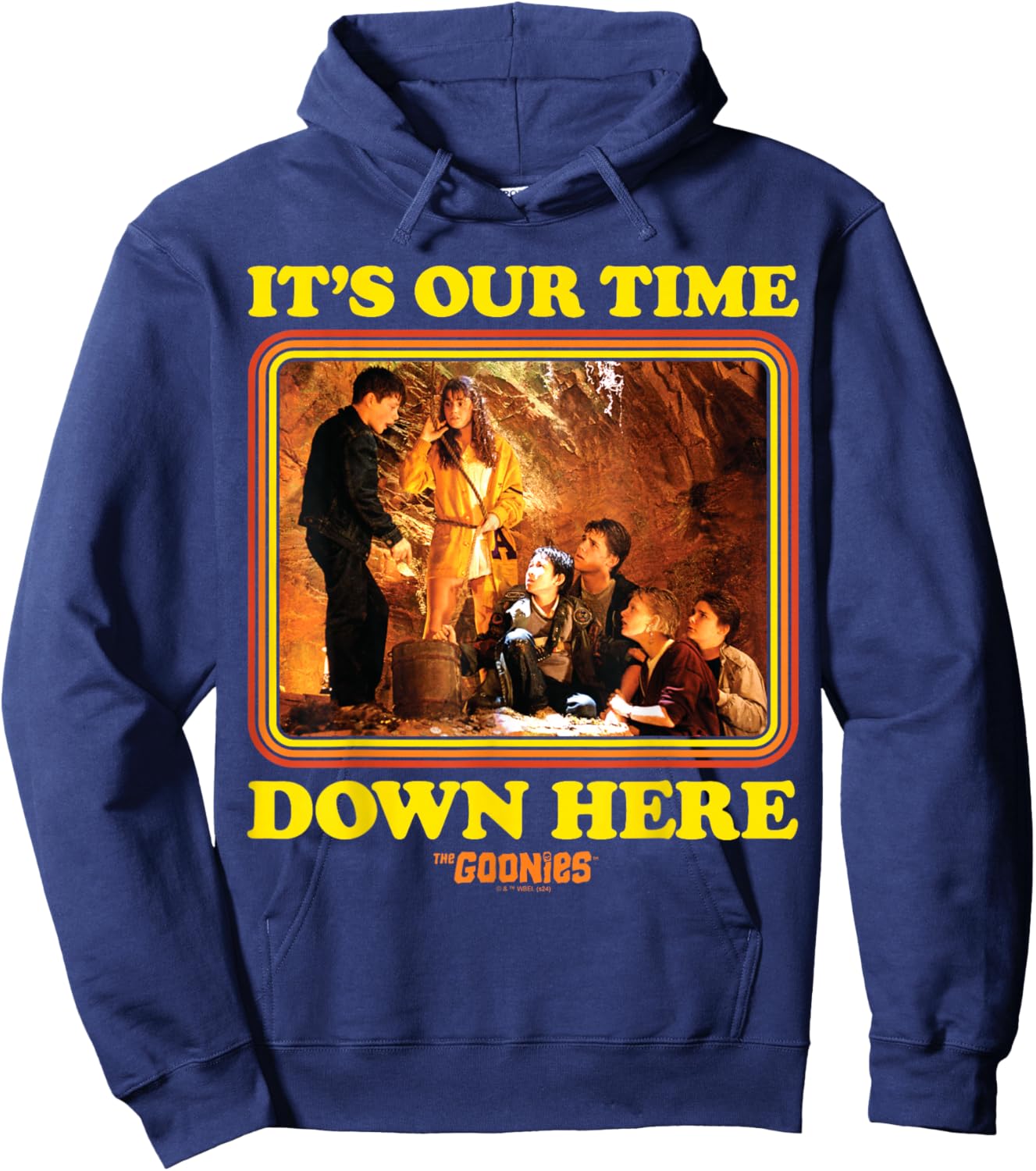 The Goonies - Mikey It's Our Time Down Here Hoodie - Hoodie | Navy