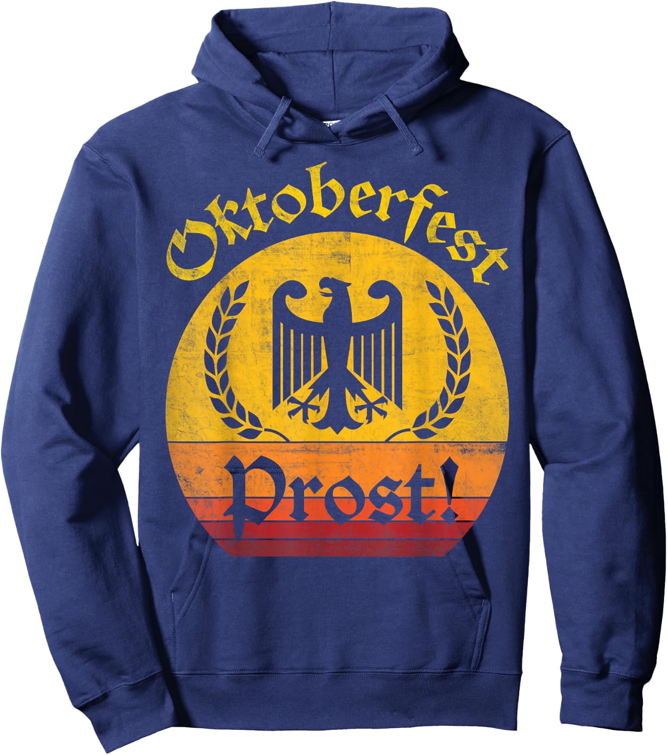 Retro Oktoberfest Shirt Men Women Kids Oktoberfest Cheers Hoodie - Hoodie | Navy