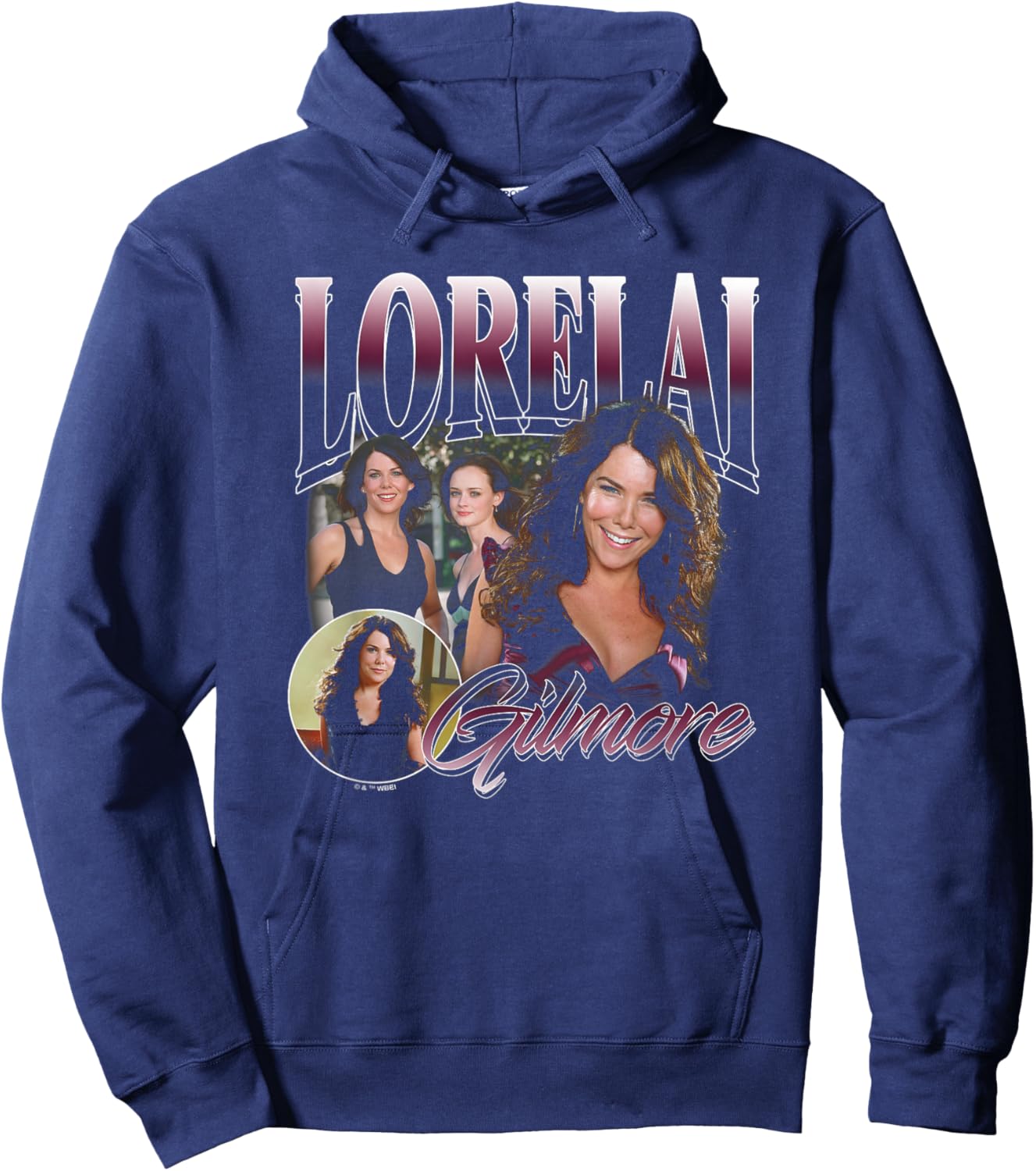 Gilmore Girls Lorelai Bootleg Hoodie - Hoodie | Navy