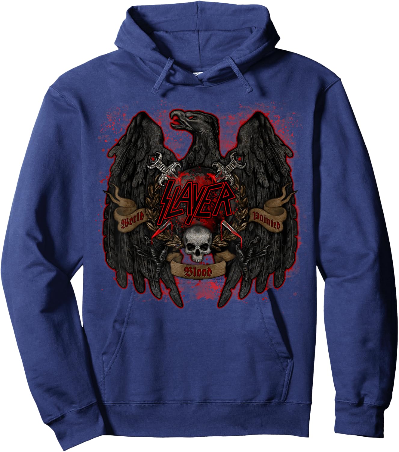 Slayer – Eagle Legacy Hoodie - Hoodie | Navy