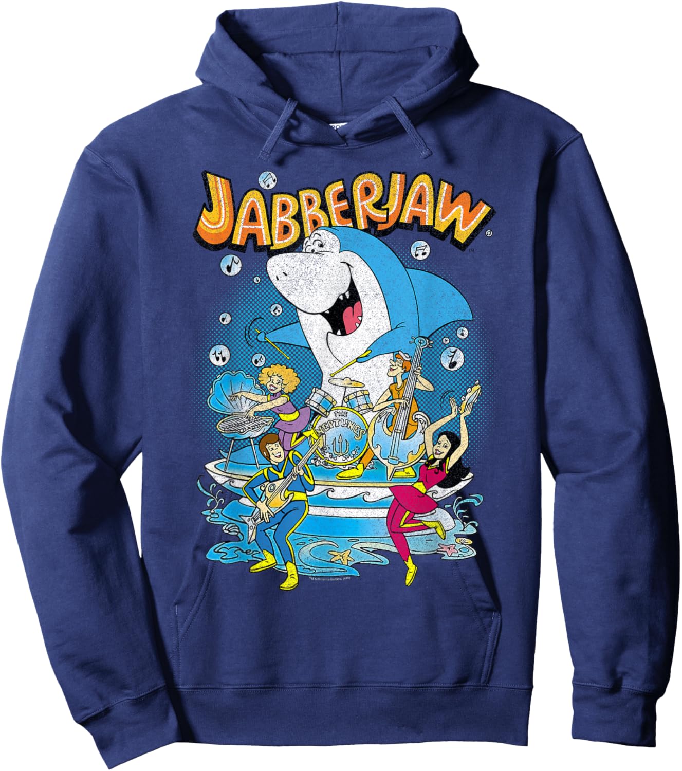 Jabberjaw and The Neptunes Hoodie - Hoodie | Navy