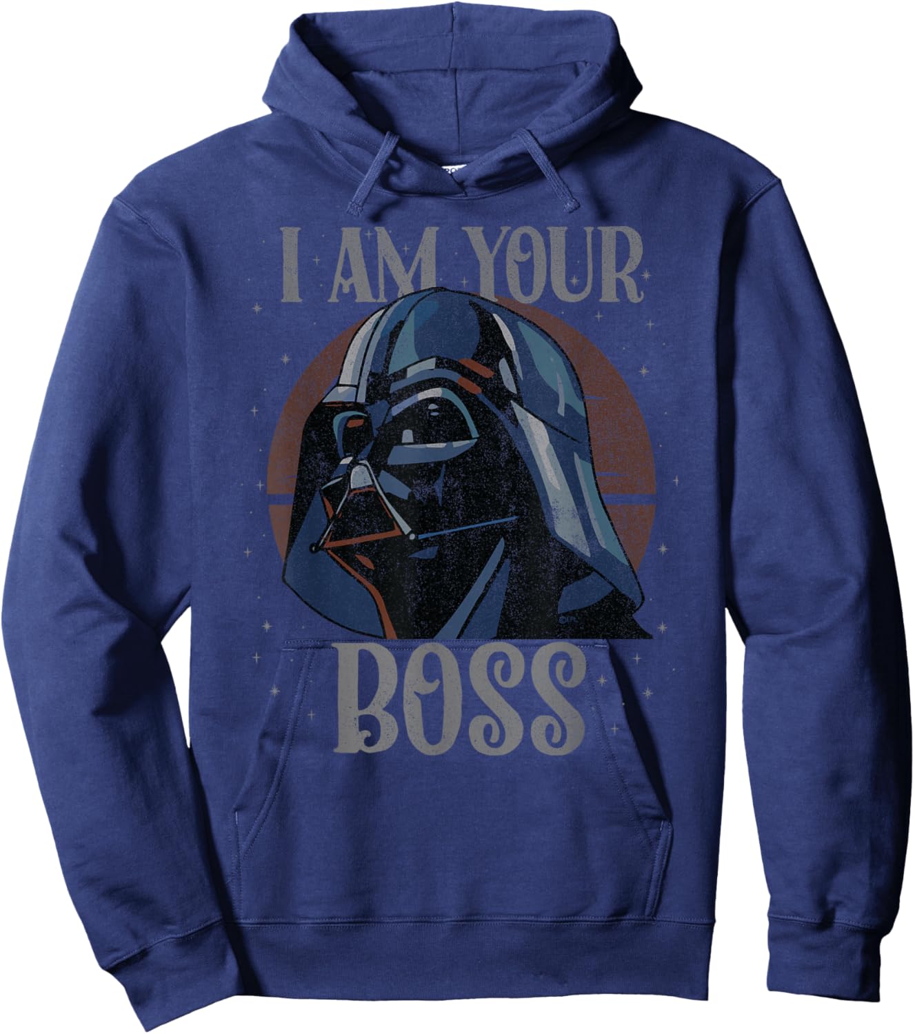 Star Wars Darth Vader I Am Your Boss Retro Quote Funny Gift Hoodie - Hoodie | Navy