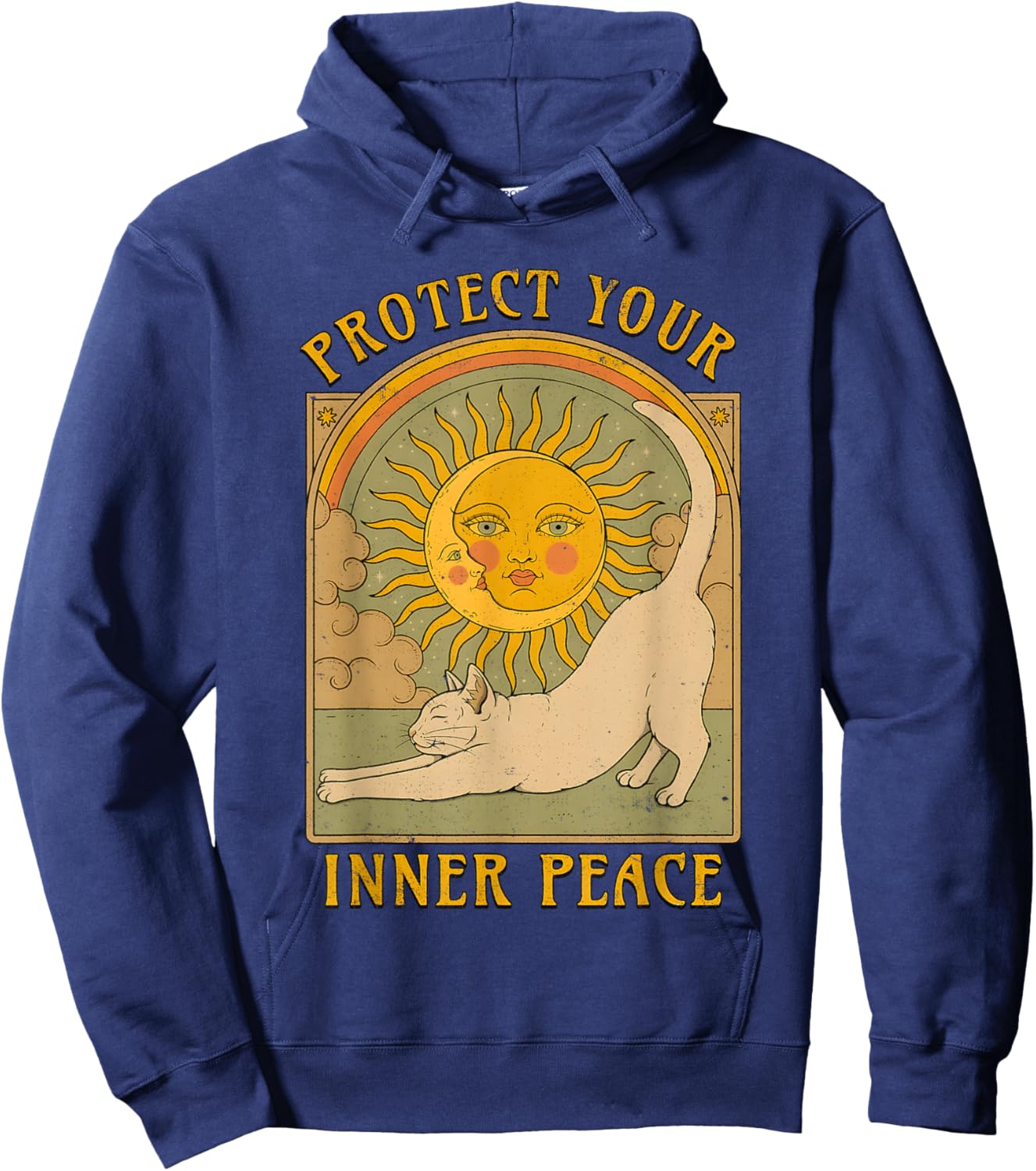 Protect Your Inner Peace Hoodie - Hoodie | Navy