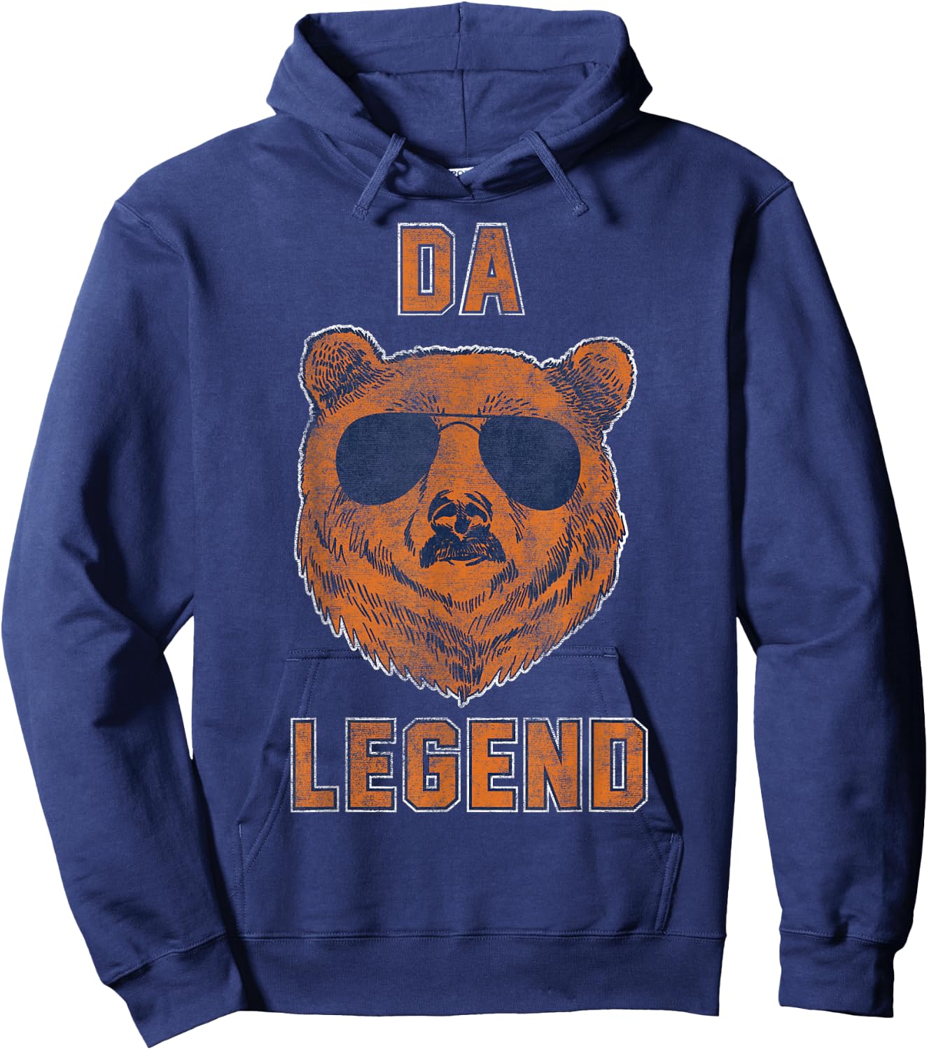 Da Legend Cool Bear Hoodie - Hoodie | Navy