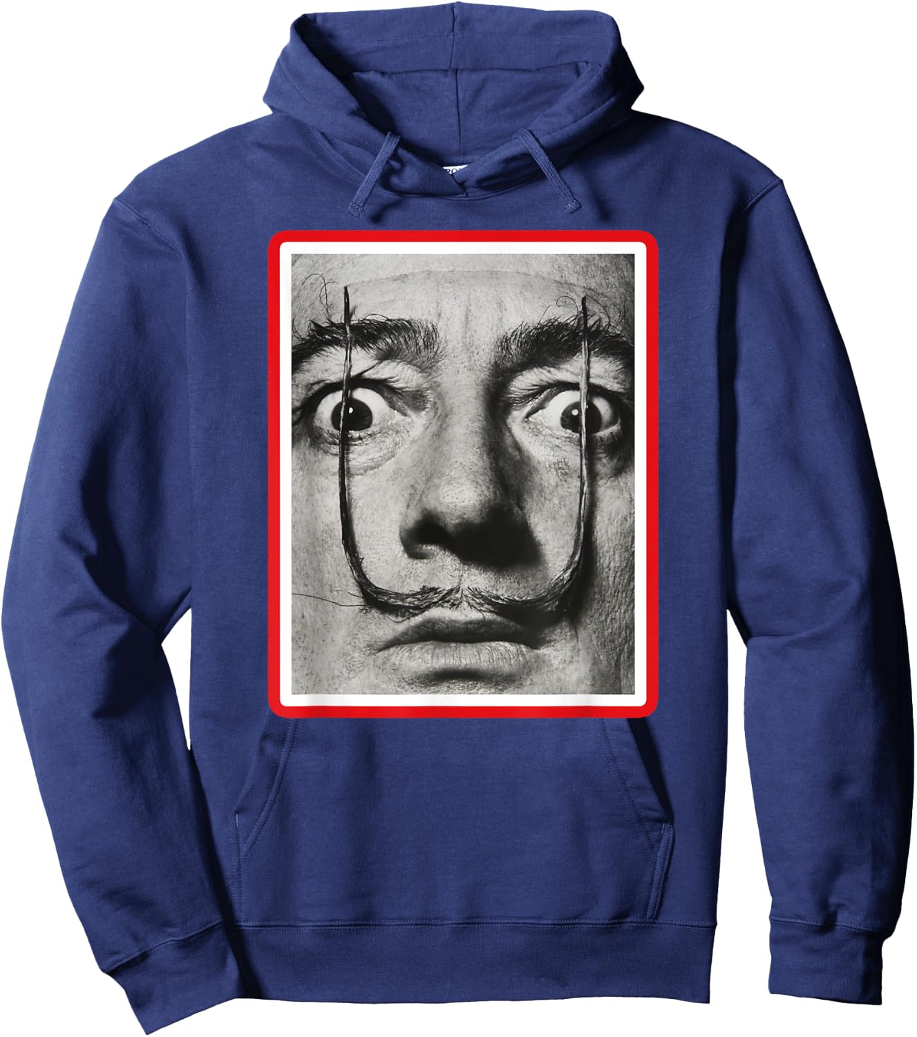 Famous Painting Illustration Hoodie - Hoodie | Navy