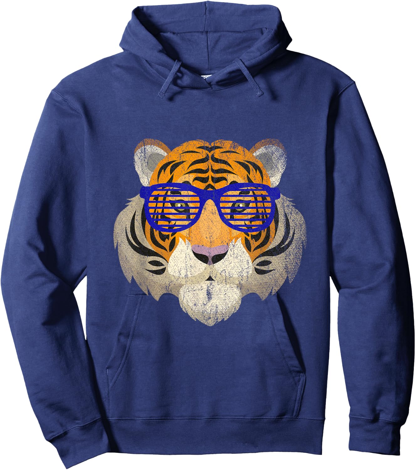 Cool Tiger Hoodie - Hoodie | Navy