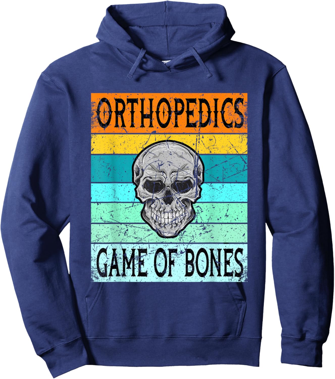 Orthopedic Surgeon Shirt Orthopedist Doctor Game Of Bones Hoodie - Hoodie | Navy