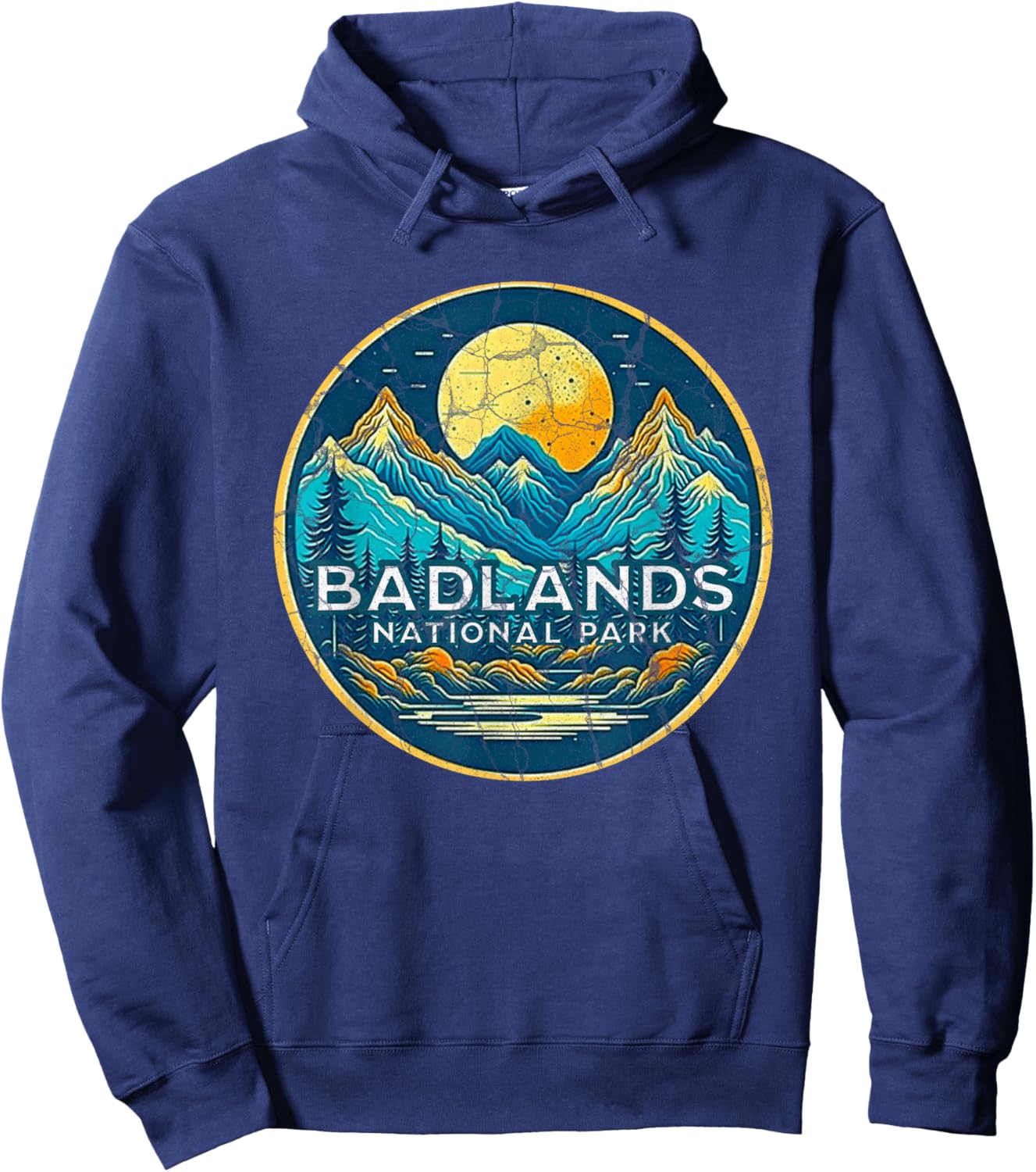 Badlands National Park Hoodie - Hoodie | Navy