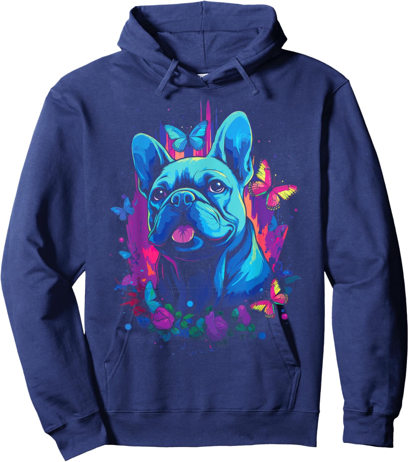 French Bulldog Mom Dog Lover French Bulldog Owner Women Hoodie - Hoodie | Navy