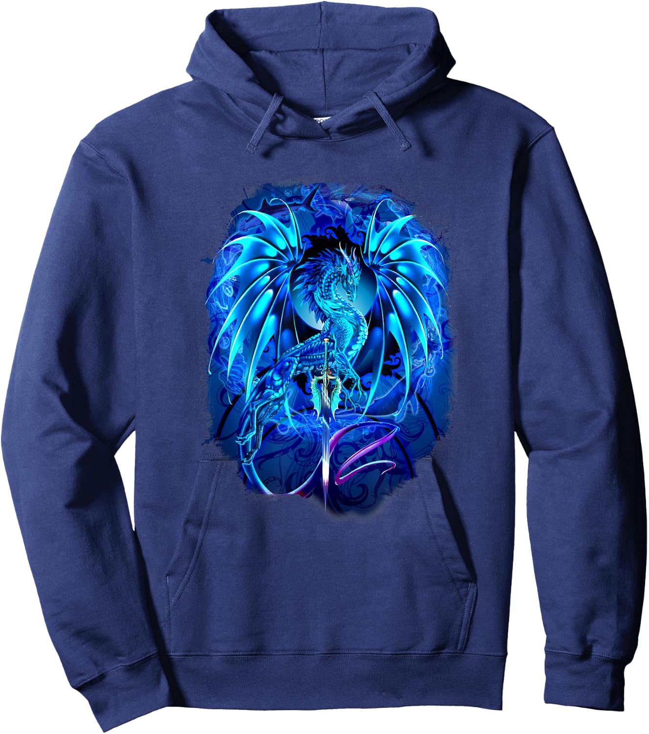 Ruth Thompson Art, Dragon Dragonblade Seablade Hoodie - Hoodie | Navy