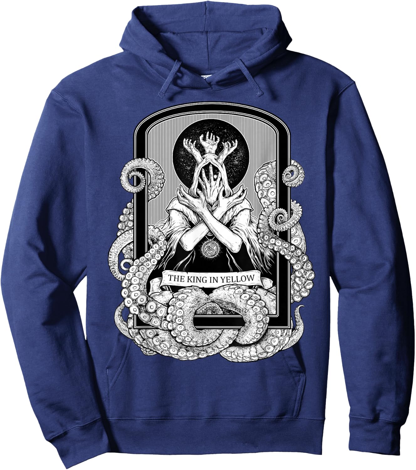 King in Yellow Hoodie - Hoodie | Navy