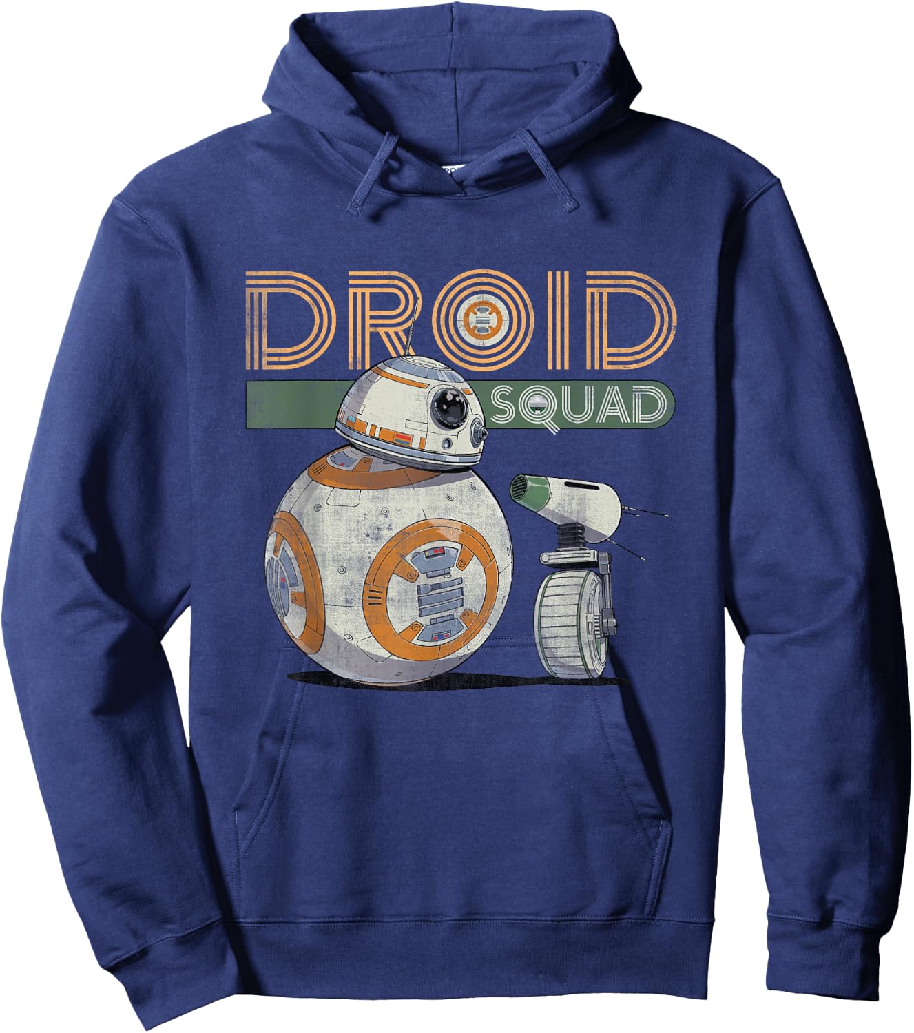 Star Wars Rise of Skywalker BB-8 & D-O Droid Squad Hoodie - Hoodie | Navy
