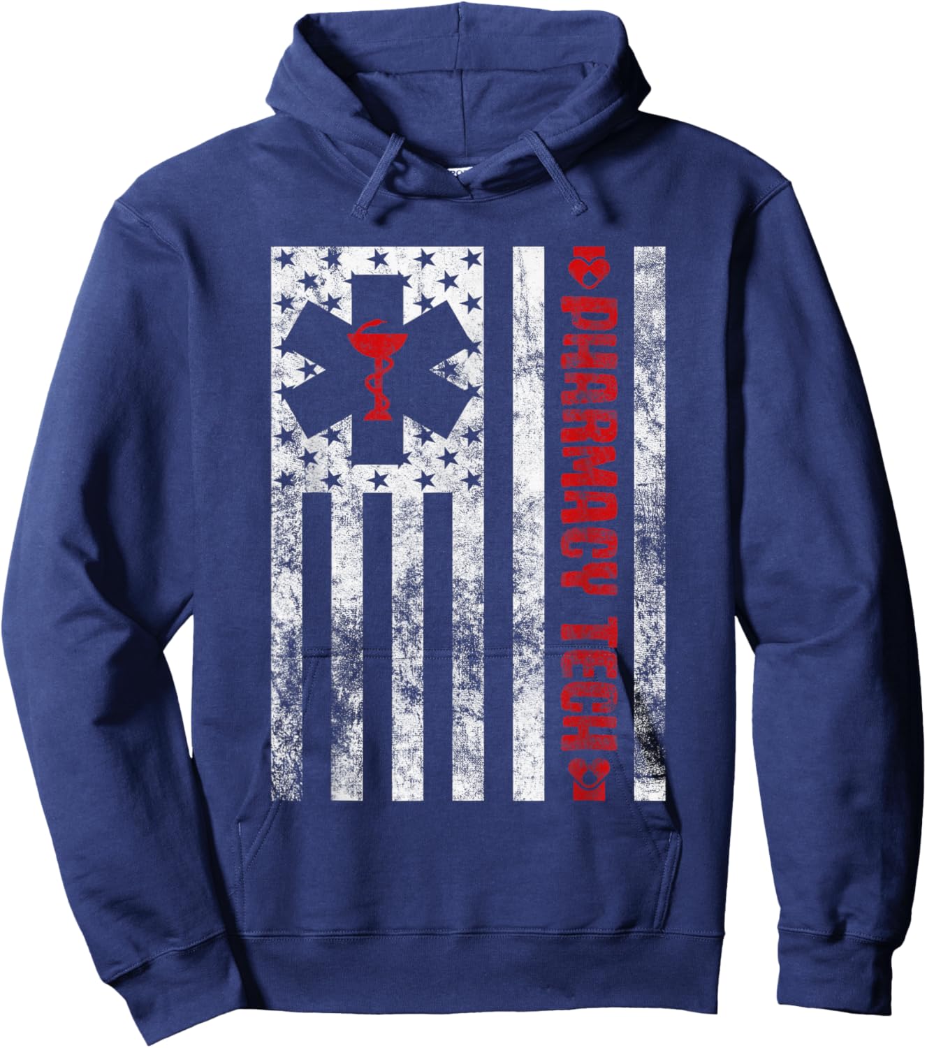 Pharmacy Technician Pharmacist CPhT Certified Pharm Tech Hoodie - Hoodie | Navy