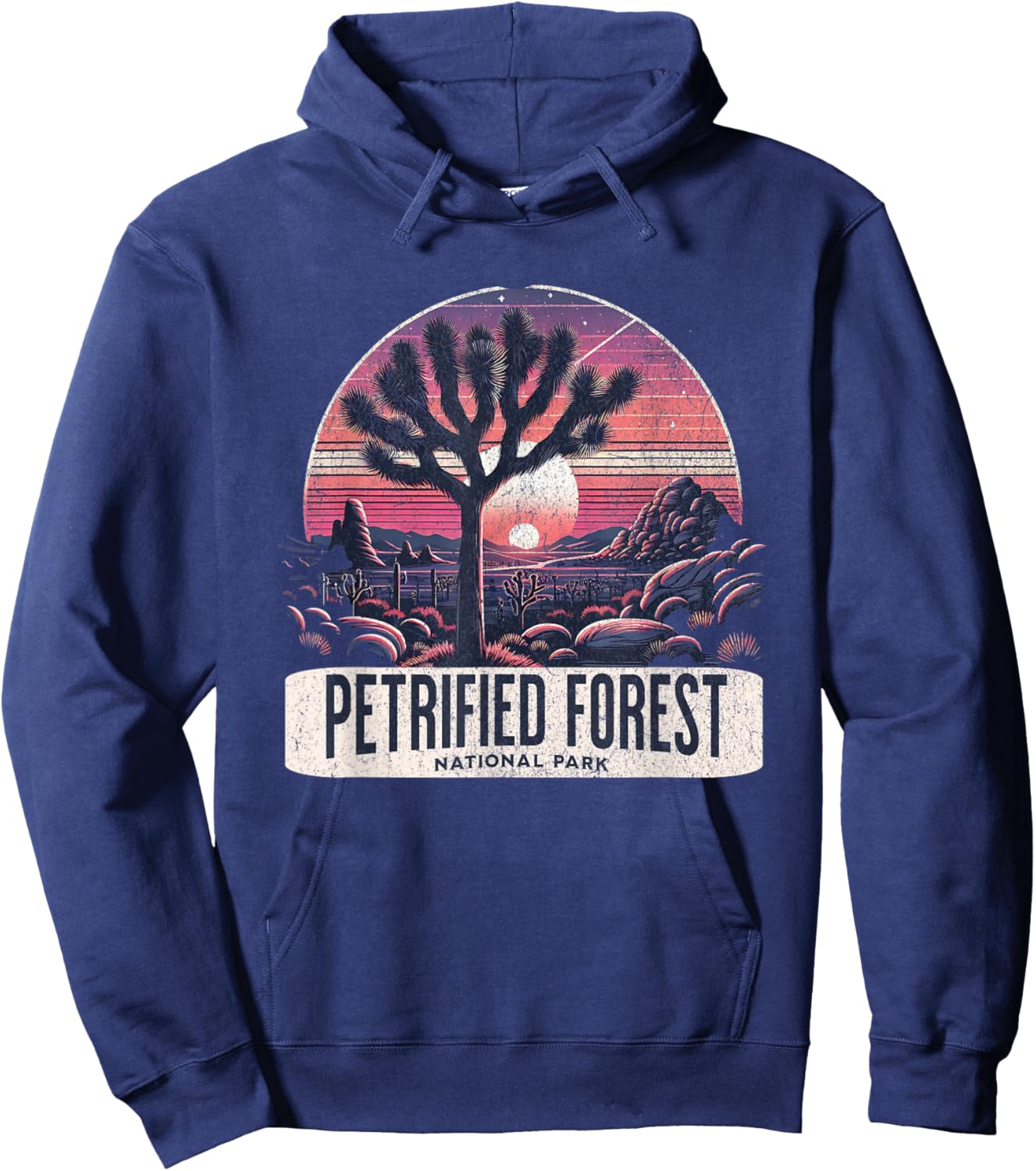 Petrified Forest National Park Hoodie - Hoodie | Navy