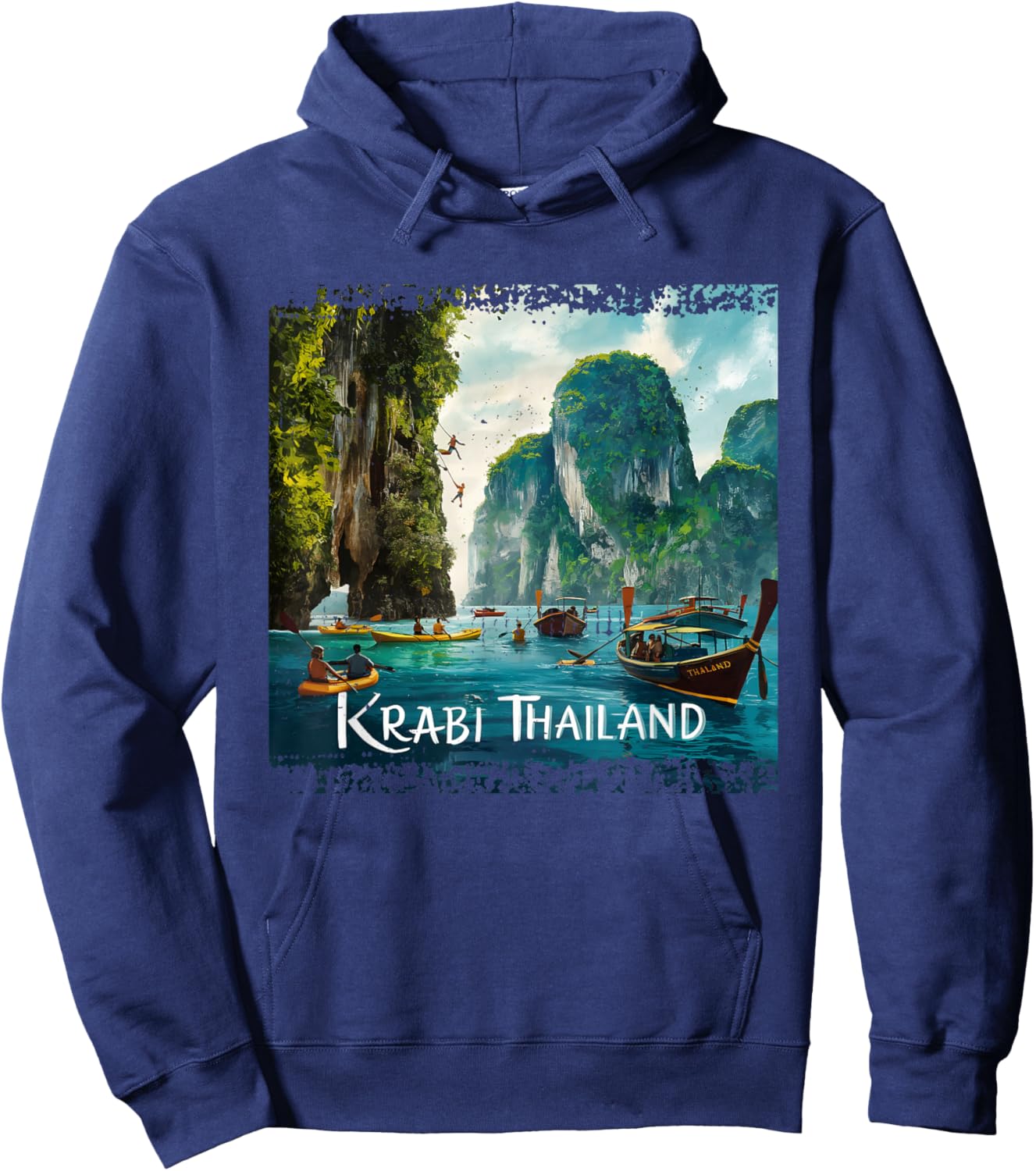 Krabi Thailand Hoodie - Hoodie | Navy