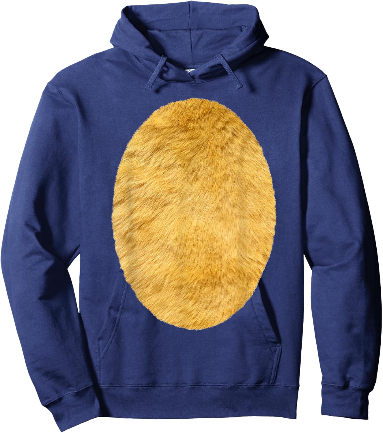 Oz Lion Halloween Costume-Wizard of OZ Cowardly Lion Costume Hoodie - Hoodie | Navy