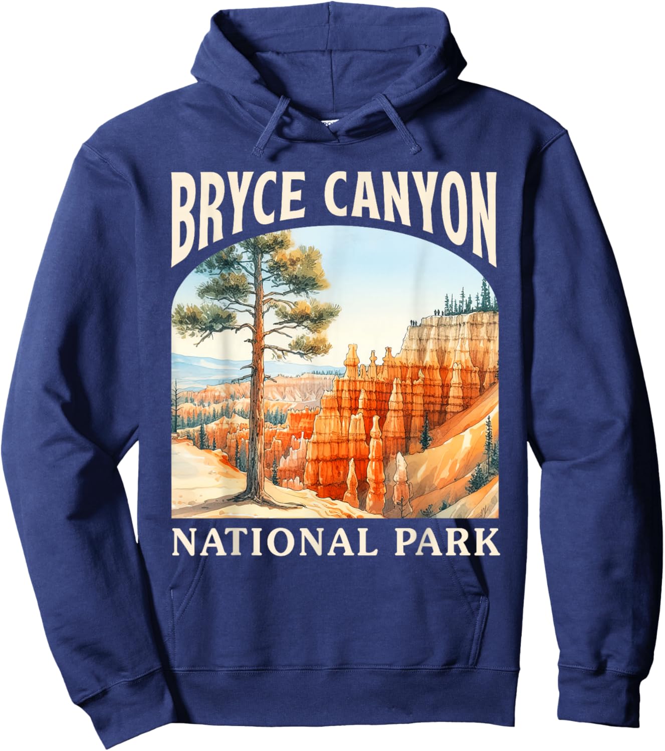 Bryce Canyon National Park Utah Trip Nature Exploring Lover Hoodie - Hoodie | Navy