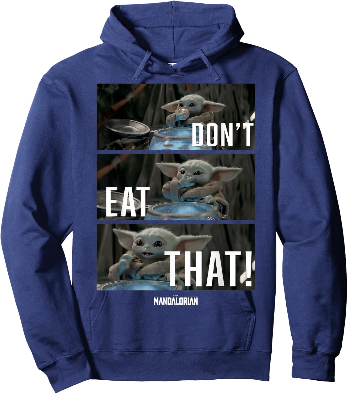 Star Wars: The Mandalorian The Child Don't Eat That R2 Hoodie - Hoodie | Navy
