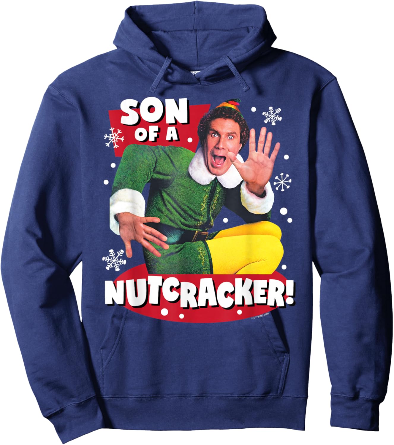 Elf - Son Of A Nutcracker Hoodie - Hoodie | Navy