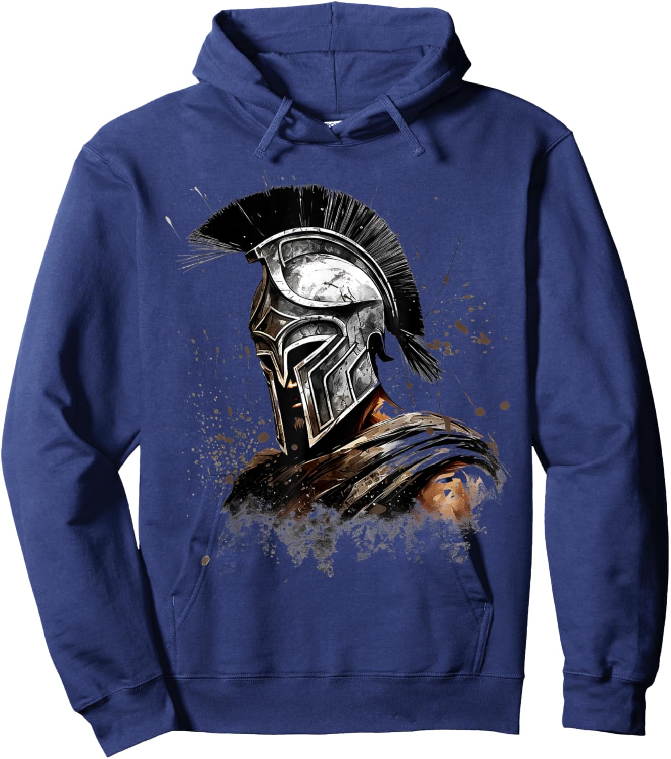 Spartan Warrior Roman Legion Sword Gladiator Hoodie - Hoodie | Navy