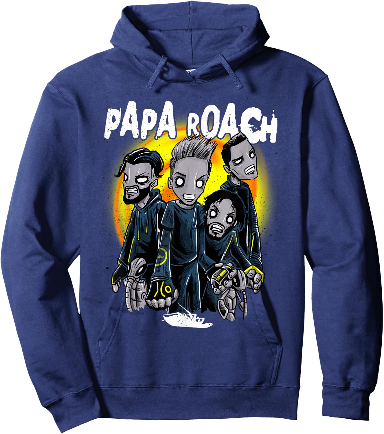 Papa Roach - Official Merchandise - Zombie Redux Hoodie - Hoodie | Navy