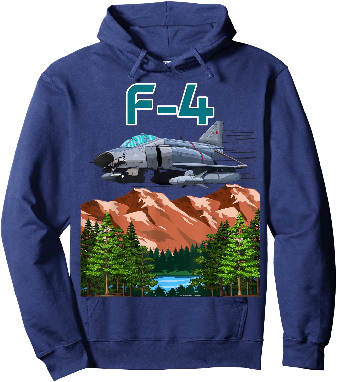 Army Supersonic Jet Military Armed Forces Fighter-Bomber Hoodie - Hoodie | Navy